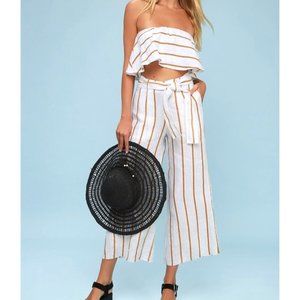 Faithfull the Brand Como Striped Culottes- XS